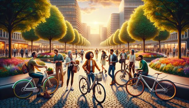 Fahrradsaison 2023: BusinessBike und Decathlon starten gemeinsam