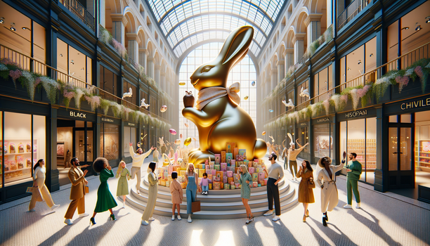 Lindt Goldhasen Tour macht Station am ALEXA – Süße Überraschungen erleben